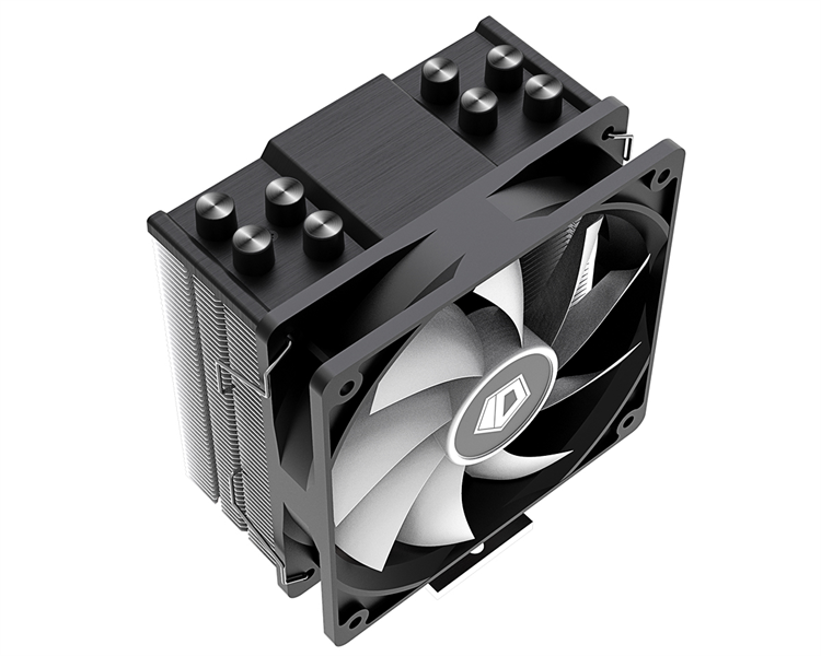 Кулер для процессора ID-COOLING SE-214-XT LGA1700/1200/115X/AM4 (16шт/кор, TDP 180W, PWM, 4 тепл.трубки прямого контакта, FAN 120mm, Dynamic Multi-Color LED) RET
