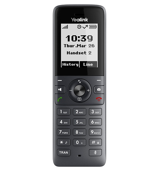 Трубка YEALINK DECT трубка W71H, экран 1.8", FNR, для W70B/W71P/W73P/W74P/W76P/W79P/W75/W80/W90, шт