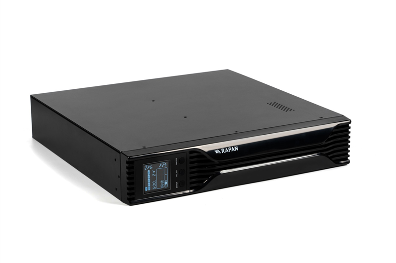 Источник бесперебойного питания (8958) Бастион RAPAN-UPS 1000 RACK+2x9Ah 1000ВА/700Вт 2U/Line-Interactive/АКБ 9Ачх2/220В/8хС13/1,5 л.г (RAPAN-UPS 1000-RACK-IN-2X9-E)