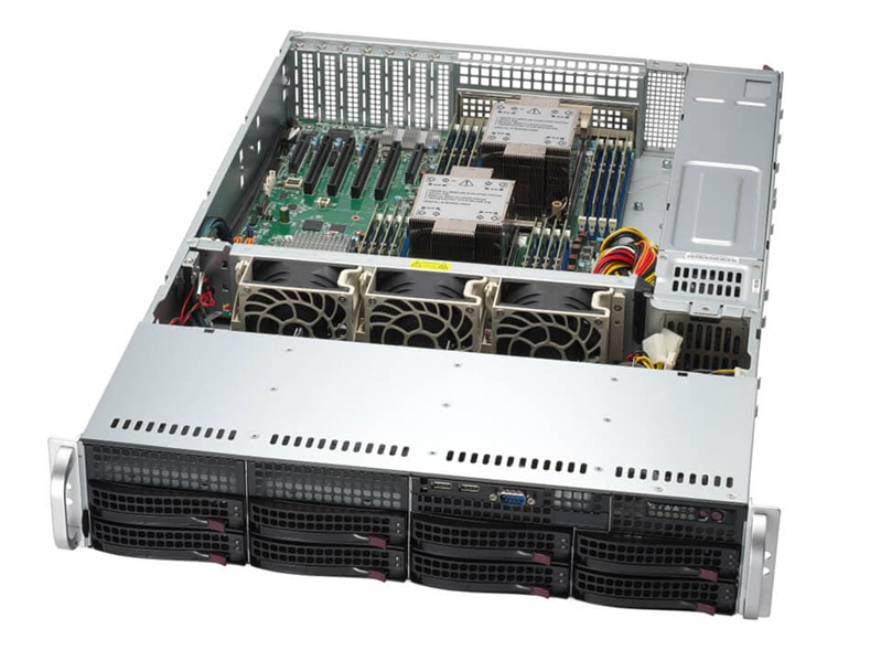 Серверная платформа Supermicro SuperServer 2U 621P-TRT no CPU(2) 5th/4th Gen(MCC carrier)/TDP 300W/no DIMM(16)DDR5/ noHDD(7)LFF+1(SFF)/6xLP,M2/2x10GbE/2x1200W (б/у, нерабочая мат плата)
