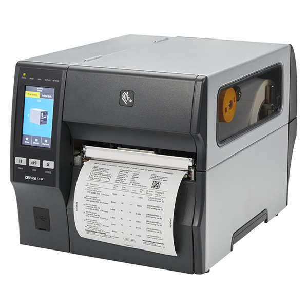 Принтер этикеток промышленный Zebra ZT421, 6'', 203 dpi,  Serial, USB, 10/100 ETH, BT 4.1/MFi, USB Host, Cutter w/ Catch Tray, EZPL