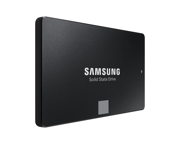 Твердотельный накопитель SSD Samsung 870 EVO MZ-77E500 500GB 2.5" Client SATA 6Gb/s, 560/530, MTBF 1.5M, 3D V-NAND TLC,  512MB, 300TBW, 0,33DWPD, RTL (545924)