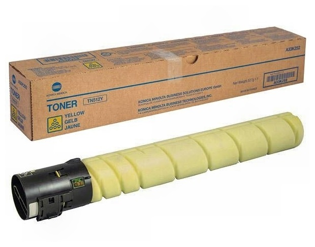Тонер-картридж Konica Minolta toner cartridge TN-512Y yellow for bizhub C454/554 26 000 pages