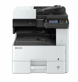 мфу Kyocera ECOSYS M4125idn, P/C/S, ч/б лазерный, A3, 25/12(A4/A3) стр/мин, 1200x1200 dpi, 1 Гб, USB 2.0, Network, HyPAS, лоток 500 л., Duplex, автопод., старт.тонер 3000 стр.