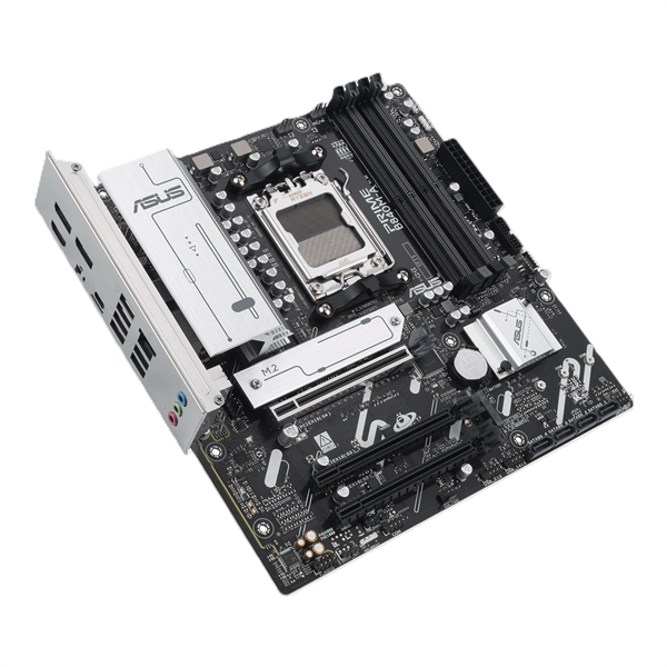 Материнская плата ASUS PRIME B840M-A-CSM, AM5, B840, 4*DDR5, 4*SATA, 3*M.2, 2*USB 3.2, 4*USB 2.0, Type-C, 4*PCIx16, 2* DP+HDMI, mATX; 90MB1J10-M0EAYC