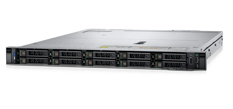 Шасси серверное DELL PowerEdge R660XS 1U/ 10SFF/ 2xHS MCC/PERC H755/ 2xGE/ noPSU/ 3xLP/ 1xOCP/ 7xPerfFan/ IDRAC9 Ent/ Bezel/rails