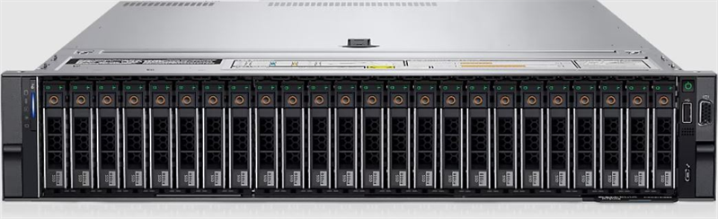 Сервер DELL PowerEdge R760 2U/ 24SFF(8 universal)/ 2x6548N/ 32x64GB RDIMM/ 2x3,84TB SAS RI/ PERC H755/ IDRAC9 ENT/ Dual 1100W / Br 57414 OCP/ Rails/ 1YWARR