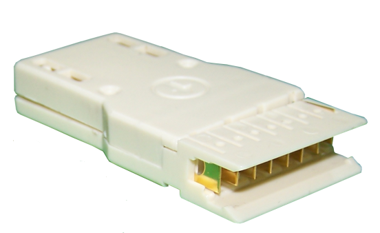 LAN-S110P4/6 Коннектор Lanmaster 110 кат. 6 неэкр. на 4 пары для 110 кросса цвет: прозрачный ВНИМАНИЕ! Данная вилка не совместима с блоками 110 типа категирии 5Е!