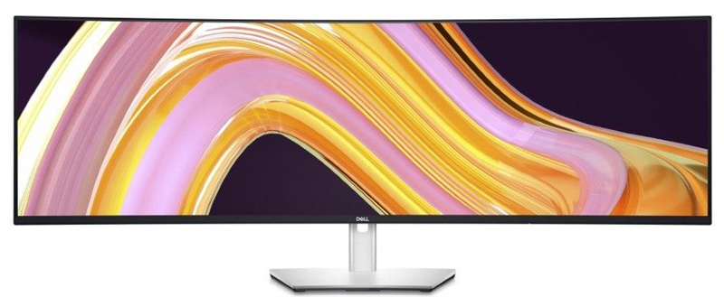 Монитор Dell 49"    U4924DW Curved S/BK(IPS;32:9;5120x1440x60Hz;350cd/m2;2000:1;5ms;178/178;1,07bill;2xHDMI;DP;4xUSB-C,5xUSB 3.2;RJ45;Spk 9W;HAS;Tilt;Swiv;VESA)