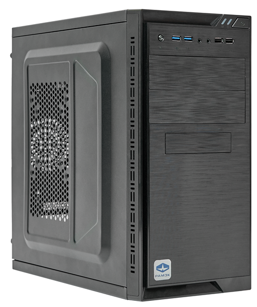 персональный компьютер ПК РАМЭК K650 MT/i3-12100(B760)/1x16GbDDR5/SSD512Gb/WiFi+BT/450W/K+M/NoOS/3YW