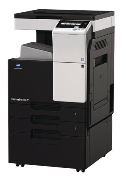 МФУ Konica Minolta bizhub 287 (МФУ, A3, 28 стр./мин, без крышки и ADF, без тумбы, без картриджей, без кабеля питания, запуск АСЦ платно) Добавить A7V7WY2 и 9967004020