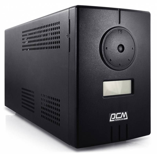 Источник бесперебойного питания Powercom Infinity, Line-Interactive, 1500VA/1050W, Tower, Schuko, USB, без встроенных батарей (383447)