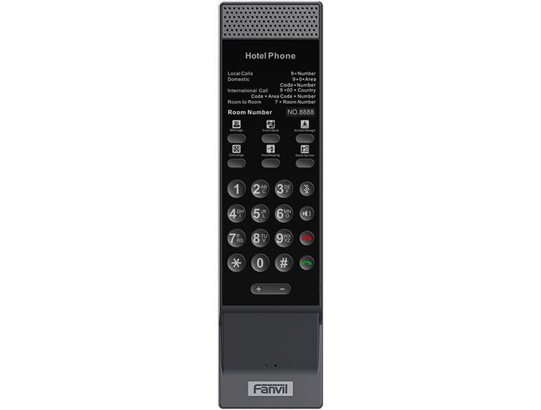 Отельный SIP-Телефон Fanvil H603W, 2 SIP-акк., БП в комп., 1x100 Mbps, Wi-Fi 6, 6 прог. клав.