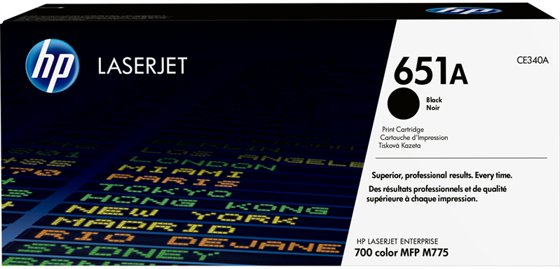 Картридж Cartridge HP 651A для LJ 700 Color MFP 775, черный (13 500 стр.)