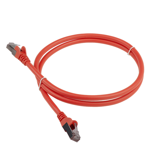 LAN-PC45/S6-2.0-OR Шнур коммутационный Lanmaster кат. 6 экр. FTP RJ45/RJ45 d 62 2м LSZH AWG26 оранжевый