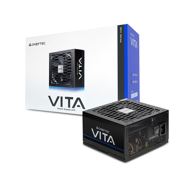 Блок питания Chieftec Vita BPX-750S (ATX 2.53, 750W, 80 PLUS BRONZE, Active PFC, 120mm fan) Retail