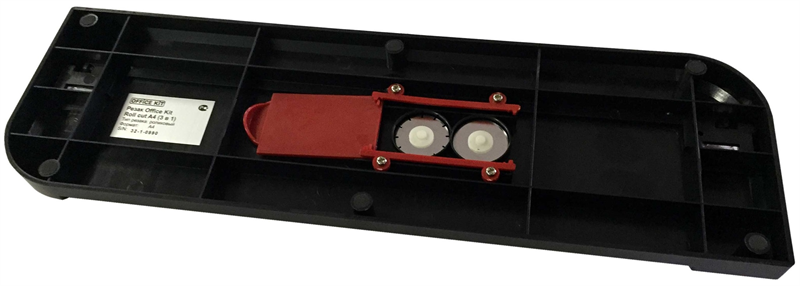 Резак Office Kit А4 (3 в 1), Резак для бумаги роликовый, 310 мм, 5 листов