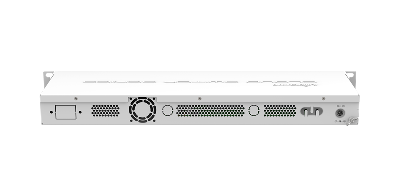 Коммутатор MikroTik Cloud Smart Switch 326-24G-2S+RM with 24 x Gigabit Ethernet ports, 2x SFP+ cages, SwOS, 1U rackmount case, PSU