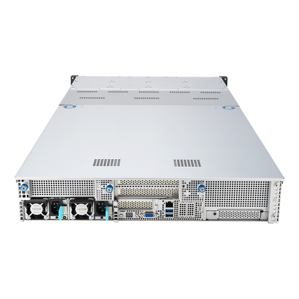 Сервер ASUS RS720-E11-RS24U 2U, 2xLGA4677, 32 DIMM DDR5, 24x 2.5"(12x NVMe+12x NVMe/SATA/SAS* hs), 2 x M.2 slot 2280, 2x10Gbe RJ45, 1 dual-slot GPU, 4 slots PCIe 5.0, 1x OCP 3.0, 2x2600W