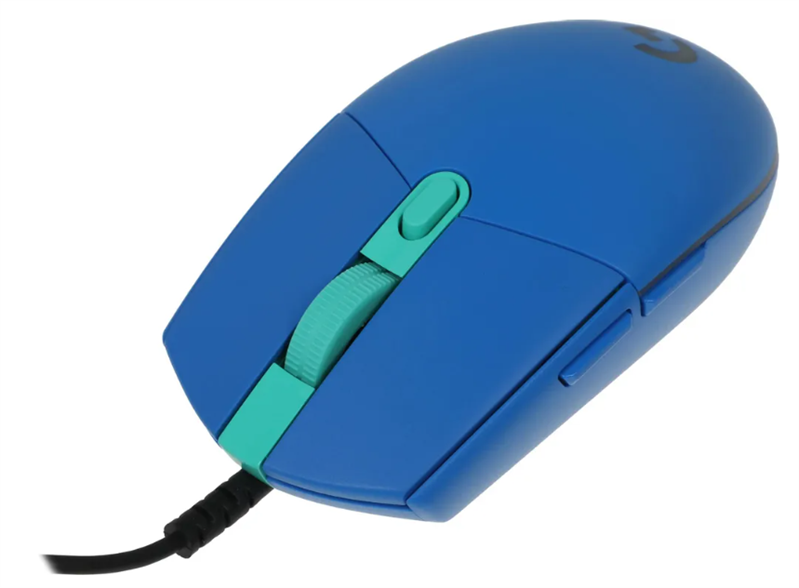 мышь Logitech Gaming Mouse G102 LIGHTSYNC, 8000dpi, Blue, CN, [910-005810]
