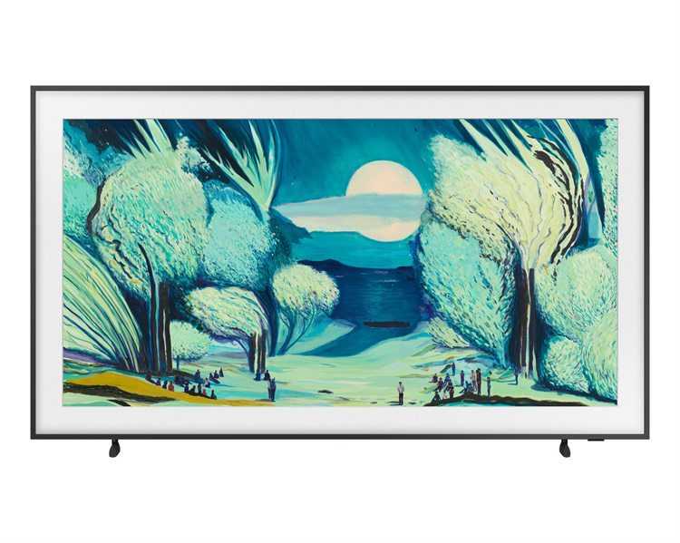 Телевизор Samsung Lifestyle QLED TV QE75LS03FAUXRU, 75', QLED Frame, 4K 3840x2160, 120Hz, Tizen Smart TV, 40W, Tuner (DVB-T2/C/S2, PAL,SECAM), HDMI, USB, USB-C, CI+, Wi-Fi / BT/LAN, VESA 400x400,  class A, Blac