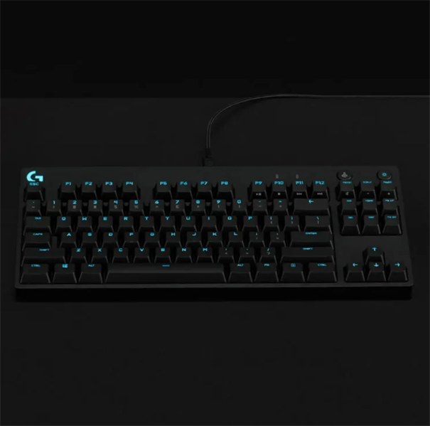 Клавиатура игровая Logitech G PRO TKL Black |920-009393| 89 клавиш (2 дополнительных), без цифрового блока, RGB-подсветка, съемный кабель 1,8м