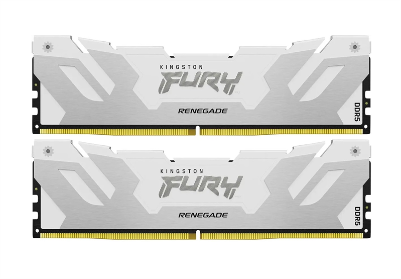 Оперативная память Kingston Fury Renegade, DDR5, 32Gb (2x16Gb), 8000MHz, CL38, DIMM, радиатор, белый