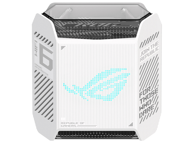 роутер ASUS GT6(W-1-PK) // AX10000 // 1 pack  // 574 + 4804Mbps, 2,4 + 5 gGz, white