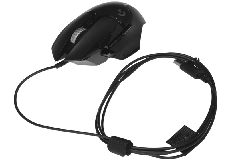 мышь Logitech Gaming Mouse G502 HERO, 100-25600dpi, Black, CN, [910-005474]