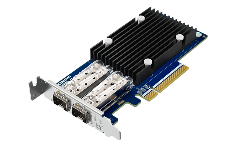 Карта расширения QNAP Expansion Card QXG-10G2SF-X710 PCIe Gen3 x8 2x10GbE(SFP+)