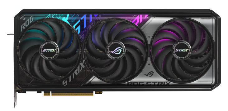 Видеокарта ASUS GeForce RTX5070TI 16GB ROG STRIX OC 16Gb DDR7 256 bit 3*DP/2*HDMI 3FAN (ROG-STRIX-RTX5070TI-O16G-GAMING) RTL