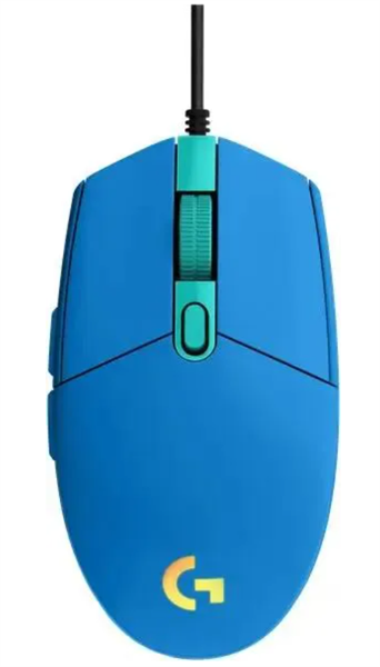 мышь Logitech Gaming Mouse G102 LIGHTSYNC, 8000dpi, Blue, CN, [910-005810]