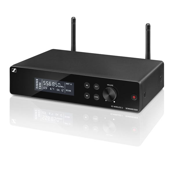 РЧ-системы и элементы Sennheiser XSW 2-835-A Вокальная РЧ-система  548-572 МГц, 12 каналов,рэковый приёмник, ручной передатчик, динамический капсюль (835), кардиоида