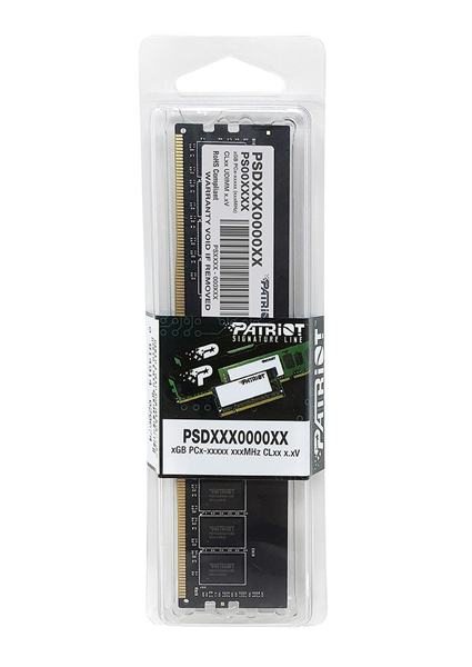 Оперативная память Patriot SL DDR4 DIMM 8GB 3200MHz CL22 1*8GB 22-22-22-52 1.2V (analog PSD48G320081)