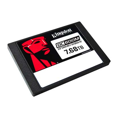 Твердотельный накопитель Kingston SEDC600M/7680G, 7.68TB, SATA, 2.5", TLC