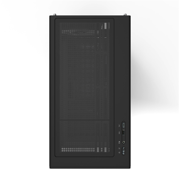 Корпус ZALMAN P10, MATX, BLACK, WINDOW, 2x3.5", 3x2.5", 1xUSB TYPE-C, 1xUSB3.0, REAR 1x120mm ARGB