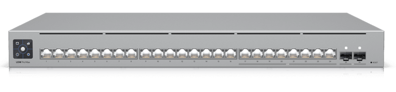 Коммутатор Ubiquiti USW-Pro-Max-24 (существенное повреждение коробки)