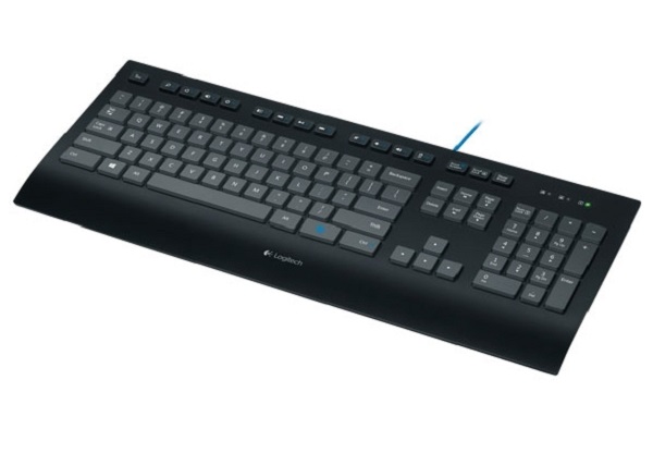 клавиатура Logitech Keyboard K280E, USB, Rus/Eng, [920-005215] (незначительное повреждение коробки)