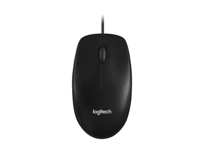 910-006652 - 910-006652/910-005006/910-005003/910-006765 Мышь Logitech M100(M100r) Dark Ret {темно-серая/черная, оптическая, 1000dpi, USB, 1.8м}