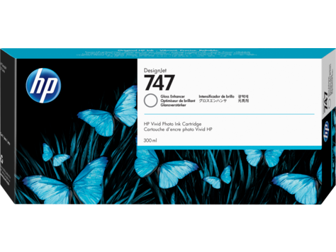 Картридж Cartridge HP 747 для HP DesignJet Z9+ , усилитель глянца, 300 мл