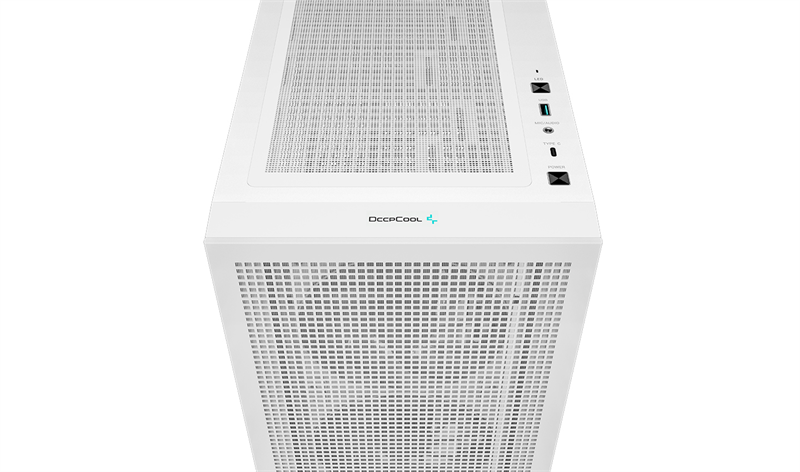 Корпус Deepcool CH560 WH без БП, боковое окно (закаленное стекло), 3x140мм ARGB вентилятор спереди и 1x120мм ARGB вентилятор сзади, белый, ATX (R-CH560-WHAPE4-G-1)