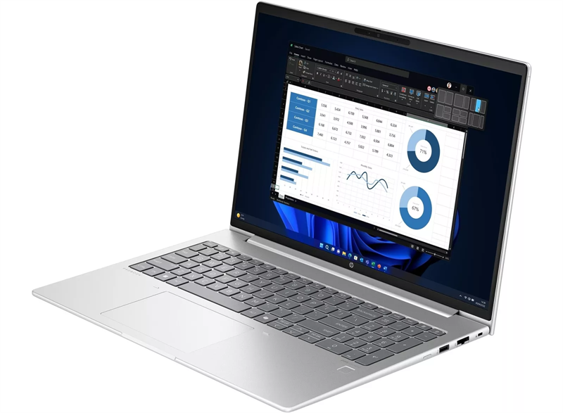Ноутбук HP Probook 460 G11 Core i5-125U  16" WUXGA (1920x1200) UWVA 300 nits 16GB (1x16GB) DDR5 5600,512GB SSD,Intel AX211 Wi-Fi,Backlit,FPR,56Whr,1y,1.8kg,Dos,KB Eng/Rus (существенное повреждение коробки)