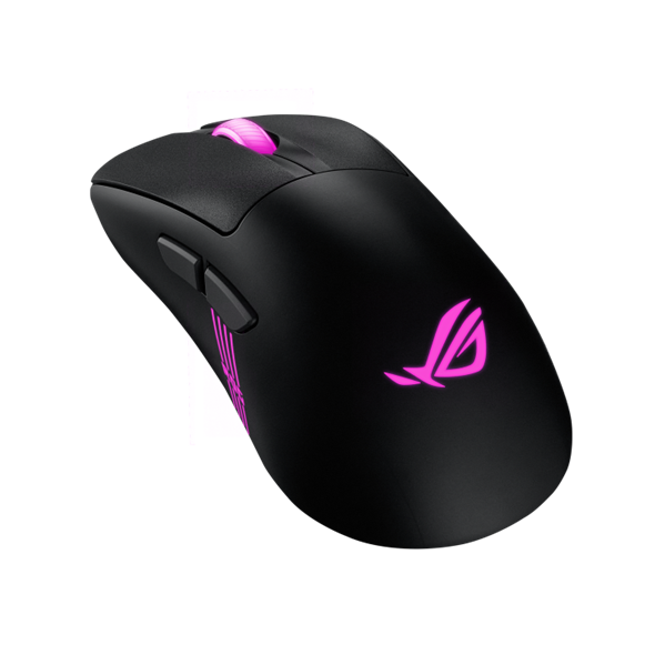 Мышь ASUS ROG KERIS II ORIGIN, 54g, Wired, 2.4GHz RF, Bluetooth 5.1, 42K DPI sensor, 5 Programmable Buttons, Black