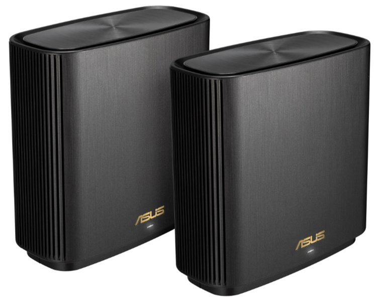 роутер ASUS XT9(B-2-PK) // AX7800 // 2 pack  // 574 + 4804Mbps, 2,4 + 5 gGz, black