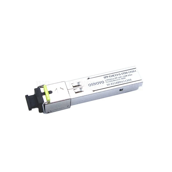 Промышленный оптический SFP модуль OSNOVO SFP-S1SC13-G-1550-1310-I Оптический SFP Модуль промышленный. Одно волокно Single Mode. Скорость: до 1,25 Гбит/c. Тип разъема: SC. Оптический бюджет: 13дБ. Расстояние передачи - до 20км. Рабочая