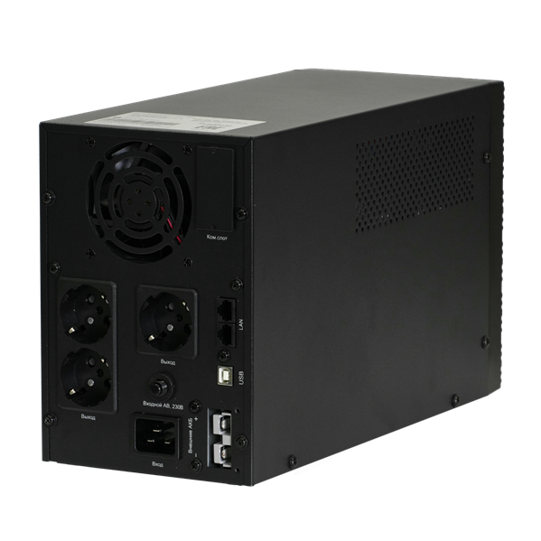 Источник бесперебойного питания Systeme Electric Smart-Save SMT, 2000VA/1600W, Line-Interactive, LCD, Out: 3xSchuko, SNMP Intelligent Slot, без встроенных батарей