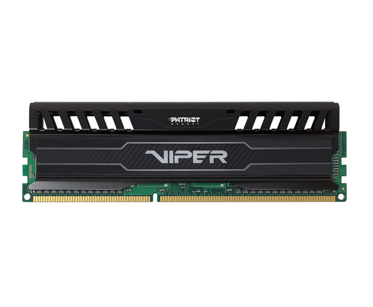 Оперативная память Patriot Viper 3 DDR3 DIMM 8GB 1600MHz SINGLE 1*8GB CL10 10-10-10-27 1.5V