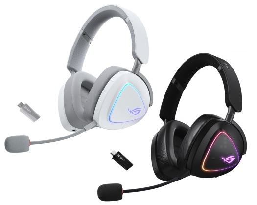 Гарнитура ASUS ROG DELTA II, 2.4GHz, Bluetooth,3.5mm, 315g, 20Hz~20kHz, RGB Lighting