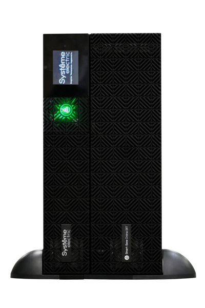 Источник бесперебойного питания Systeme Electric Smart-Save Online SRT, 5000VA/5000W, On-Line, Extended-run, Rack 2U+3U(Tower convertible), LCD,  6xC13, 4xC19, USB, RS-232, Pre-Inst. Web/SNMP