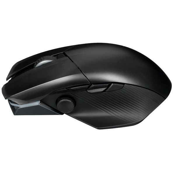 Мышь беспроводная/проводная ASUS P708 ROG CHAKRAM X ORIGIN черный, 36000 dpi, радиоканал, Bluetooth, USB, кнопки - 11